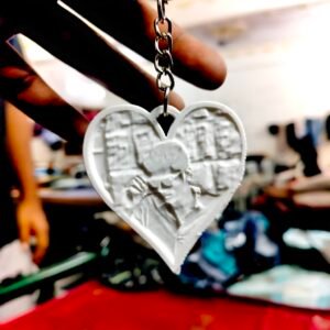 Personalised Lithophane Photo Keychain