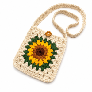 Crochet Sling Bags (Multi Colour)