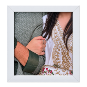 4 x 4 photo frame (Glass)