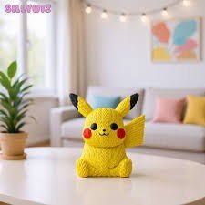 Crochet Pikachu Toy
